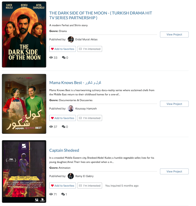 صالون الانتاج المشترك يطلق “صالون المشاريع" — أداة جديدة تمنح المنتجين قوة ترويج وتمويل المحتوى العربي