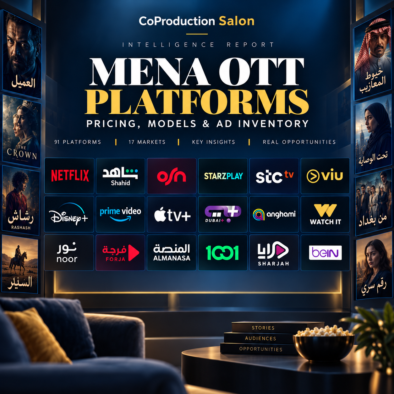 OTT Platforms in MENA: Pricing, models, and Ad inventory